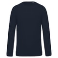 Heren Sweater Kariban BIO raglanmouwen Navy